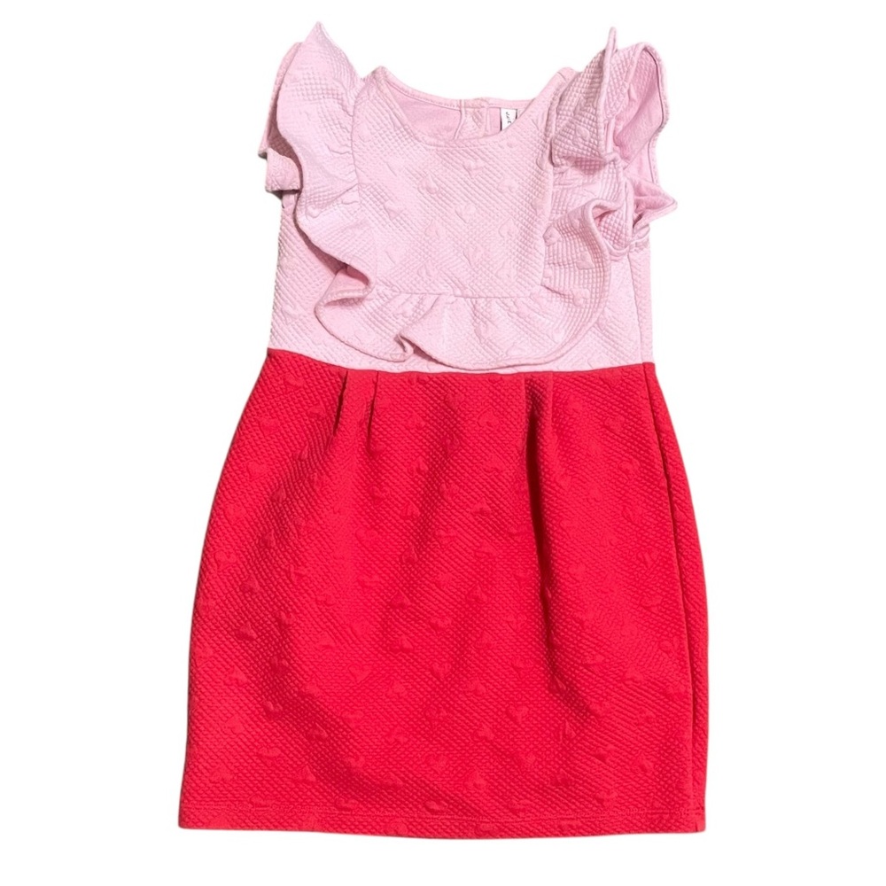 Janie and Jack Pink and Red Formal Dress